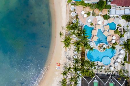 Отель Outrigger Koh Samui Beach Resort в пляж Ламай - Таиланд