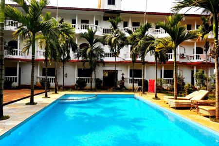 Отель Oasis Beach Resort в Морджим - Индия