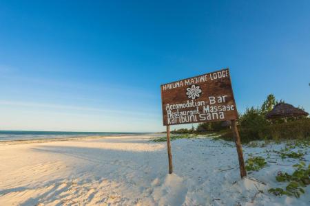 Отель Hakuna Majiwe Beach Lodge в о. Занзибар - Танзания