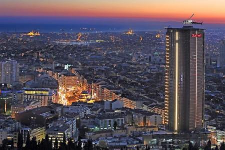 Отель Istanbul Marriott Hotel Sisli в Шишли - Турция