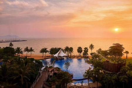 Отель Movenpick Siam Hotel Na Jomtien Pattaya в пляж Джомтьен - Таиланд