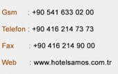 Туры в отель Samos Hotel
